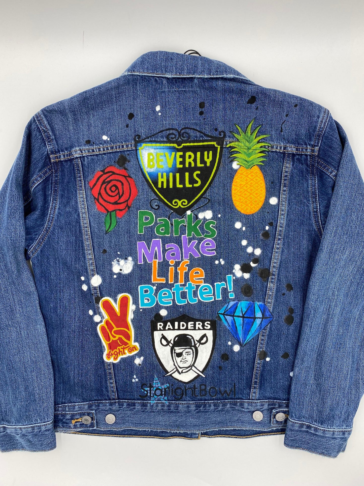 Custom Logo Denim Jacket