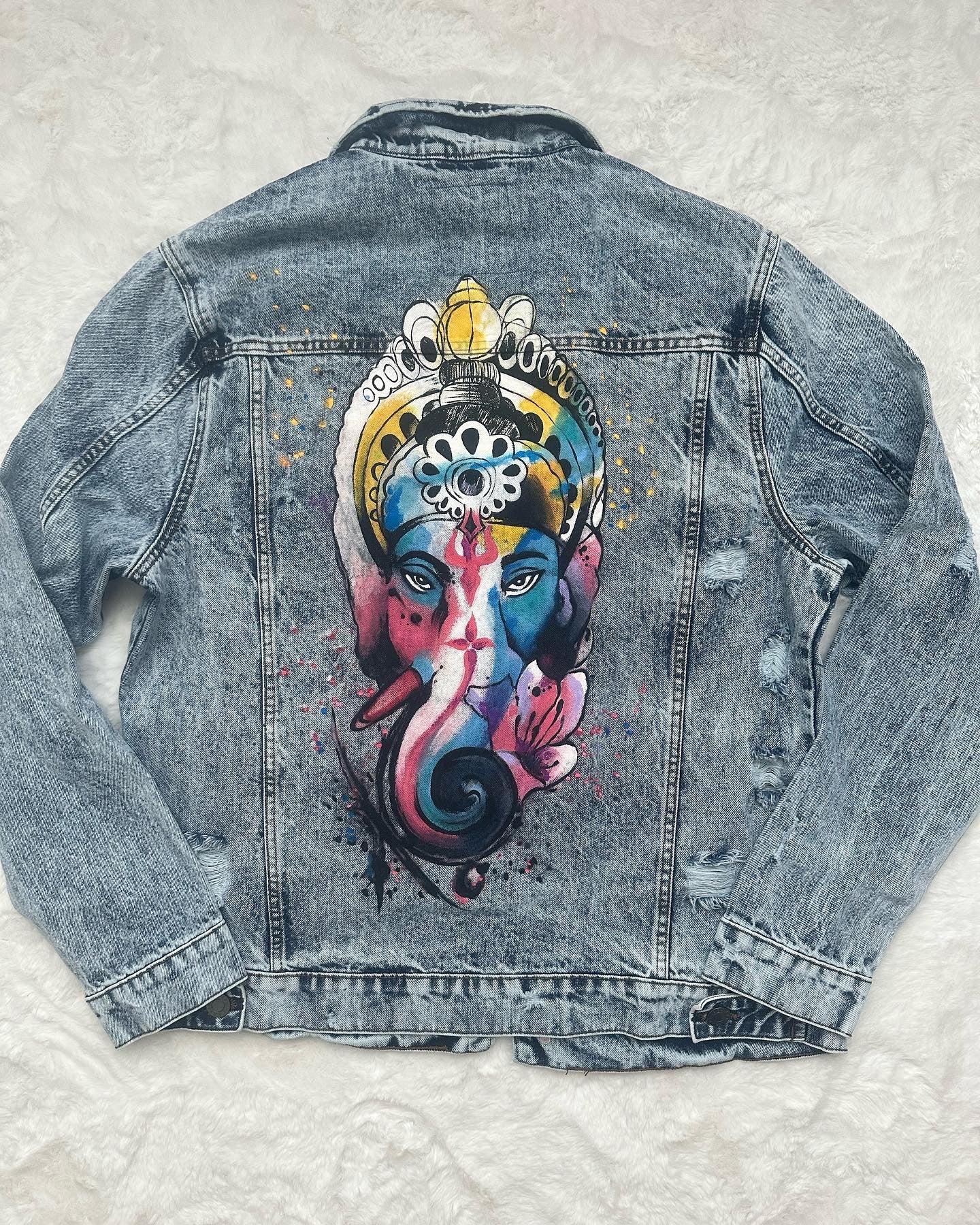 Custom Logo Denim Jacket