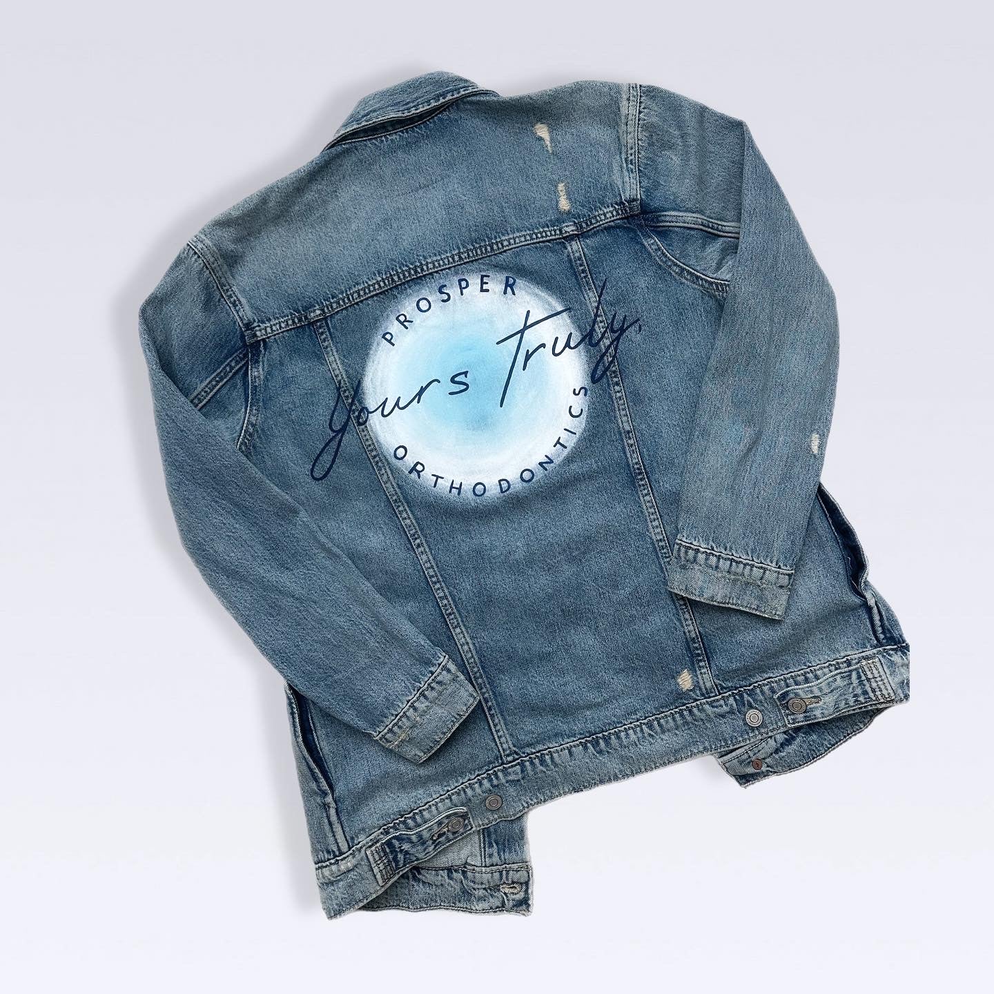 Custom Logo Denim Jacket