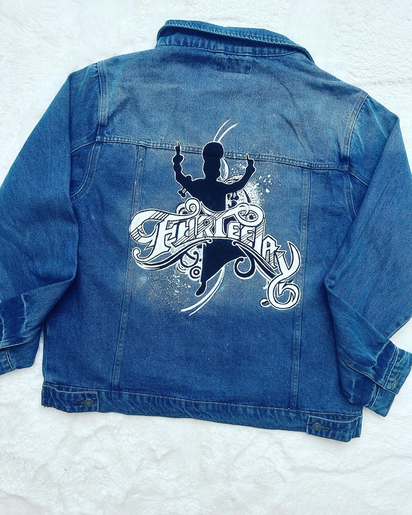 Custom Logo Denim Jacket