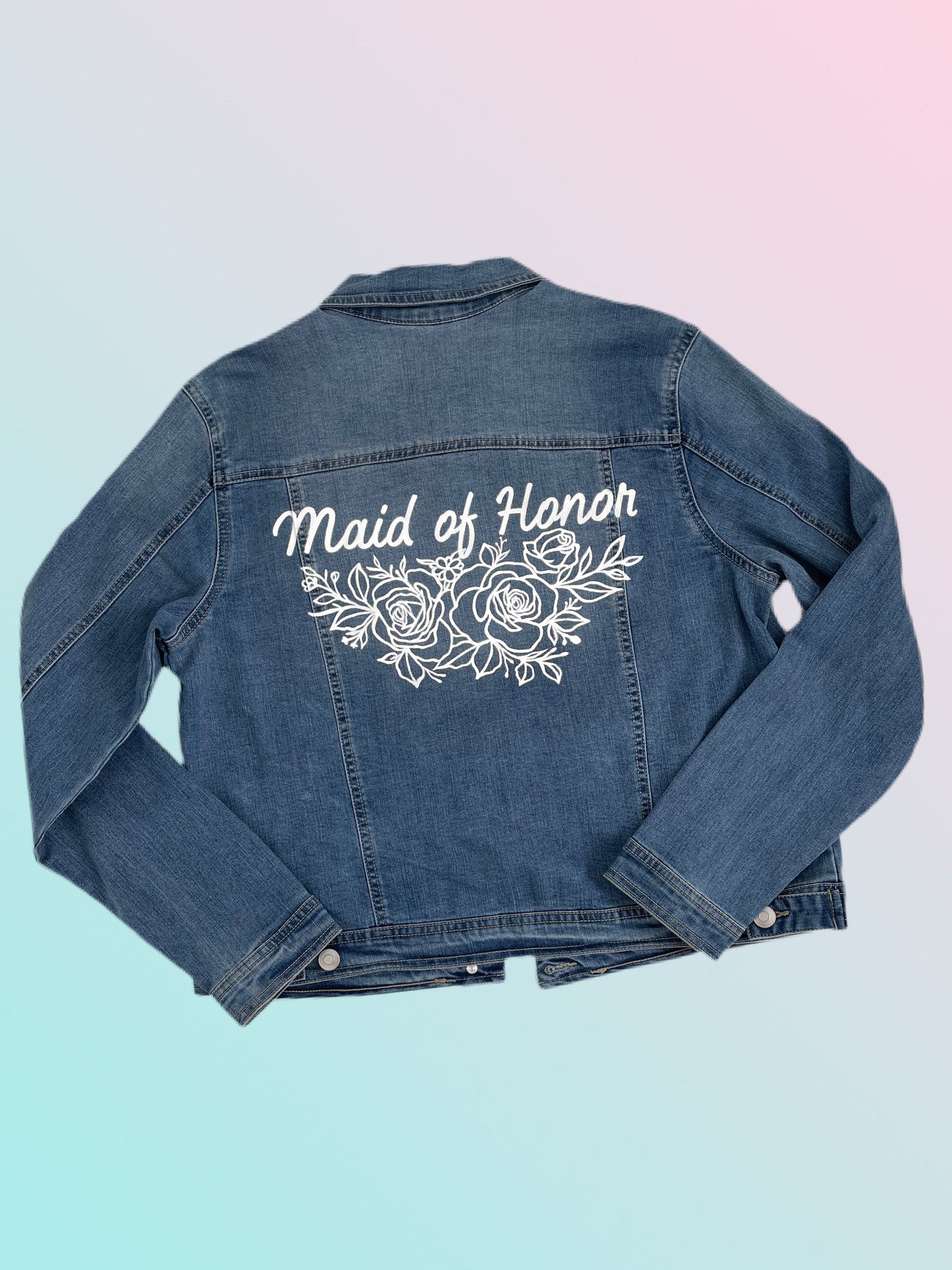 Bride & Custom Hand-Painted Denim Jackets