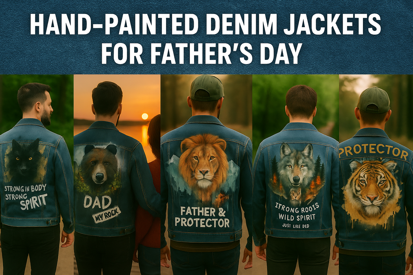 Personalized Men’s Denim Jacket