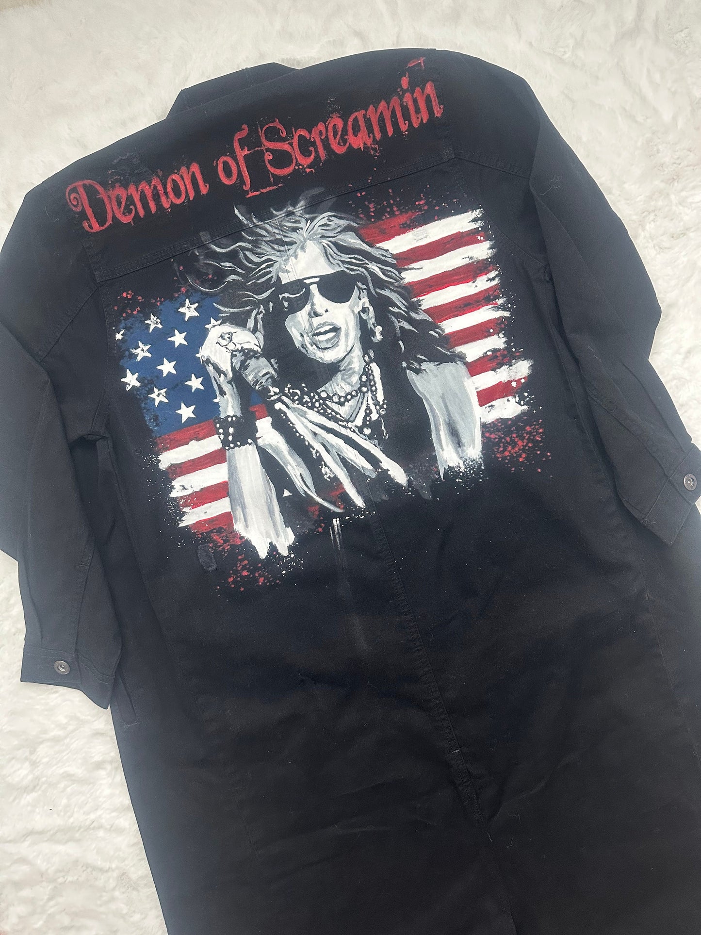 Valentine Gift, Portrait Painted on Jacket Basketball Jean Jacket with Art ,Painted Clothes Best  Personalized Gift Hand Painted Denim