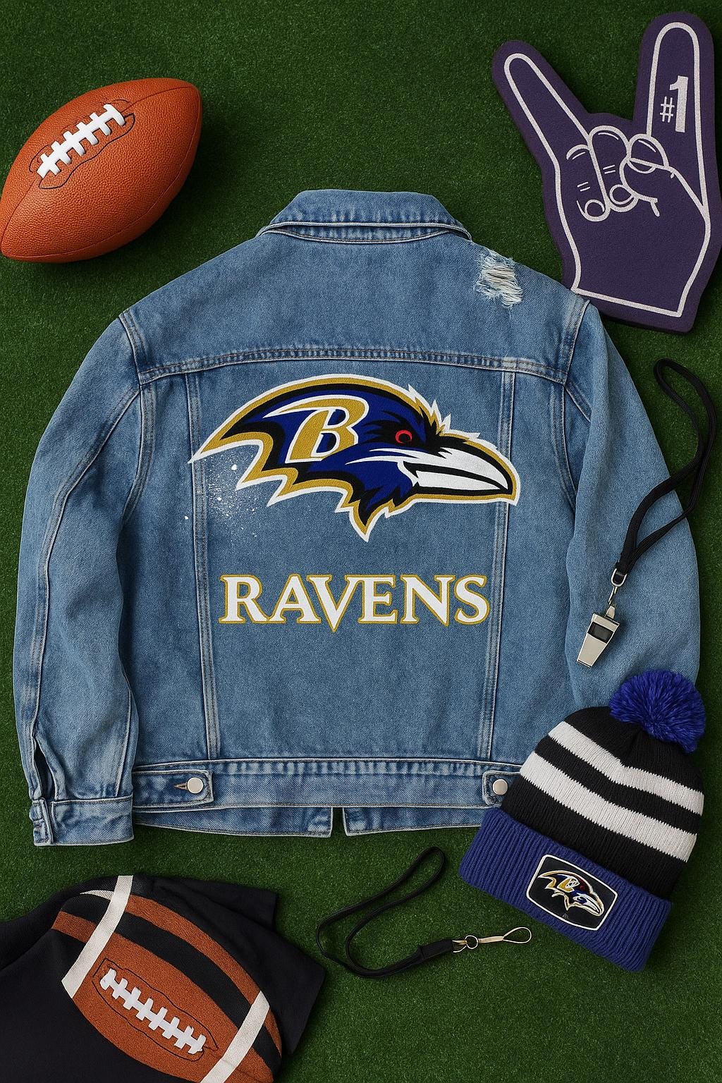 Custom Logo Painted Denim Jacket | Hand Painted Personalized Jacket with Text, Brand Logo, Team Design | Unique Gift for Him or Her